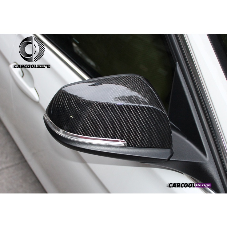 【台灣現貨】BMW寶馬1234系X1 F30 F32 F22 升級高品質碳纖維後視鏡殼原車替換鏡罩