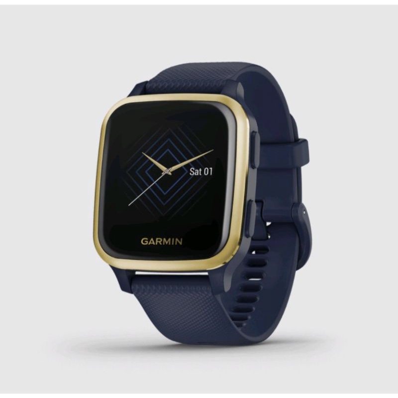 全新 GARMIN VENU SQ GPS 智慧手錶 中鋼 非音樂版