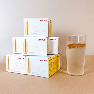 (現貨附發票) 瓦莎咖啡 咖啡氣泡 MOSA蘇打水/鮮奶油補充瓶一盒10入 20盒/36盒