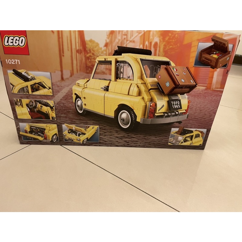 全新Lego10271fiat500樂高玩具