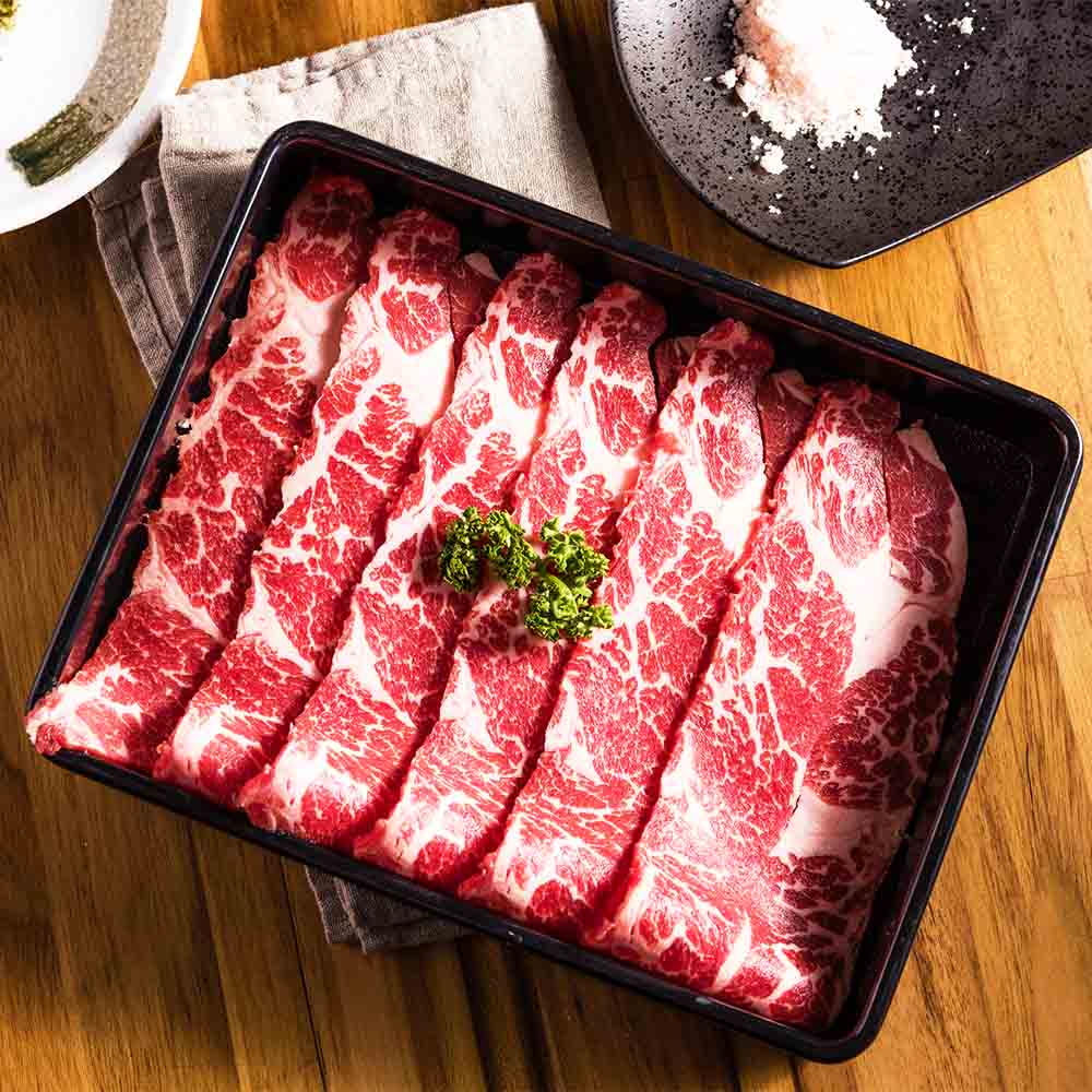 【甲上生鮮】美國進口 雪花牛肉片200g、500g！原肉現切/牛肉/牛排/原肉
