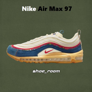 鞋的家😎NIKE AIR MAX 97 DV1486-162 米藍 白藍 花卉