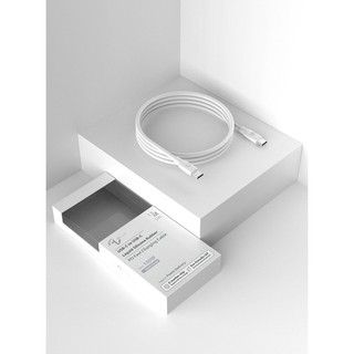 【方坊】Allite 1.5 M 液態矽膠充電線 經典白 冷霧灰（USB-C to USB-C）