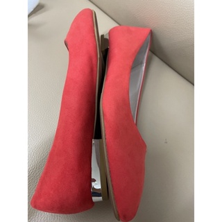 Image of thu nhỏ 全新 WA ORiental TRaffic 橘紅色 低跟鞋 金屬跟 尖頭鞋 36號 23cm 女鞋 #5