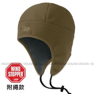【美國 Outdoor Research】WindStopper Peruvian Hat防風透氣護耳帽_棕_83155