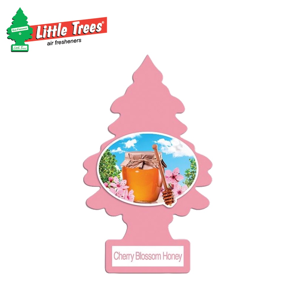 【Little Trees】美國原裝進口小樹芳香片-櫻花蜂蜜 (1片裝) 香氛片 車內香氛 | 金弘笙