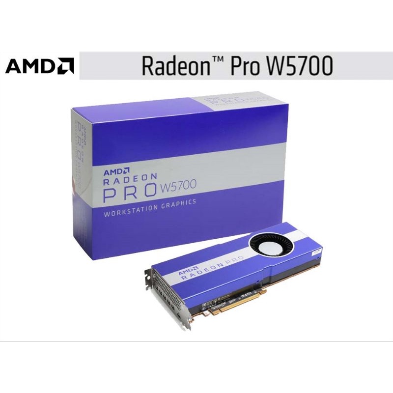 [9成新3年保固] AMD Radeon™ Pro W5700 8G GDDR6 顯示卡
