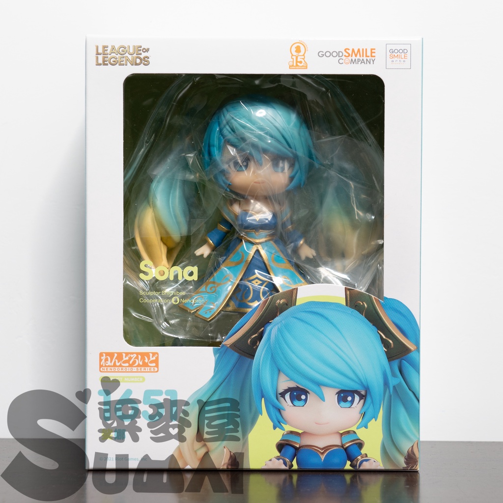 【SuMai粟麥屋】預購 代理版 GSC 黏土人 英雄聯盟 索娜 可動 完成品