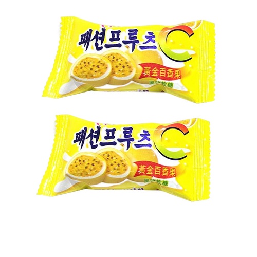 【好食在】 黃金百香果軟糖3000g【正佳珍】量販價  傳統糖果 古早味 糖果 軟糖 過年糖果  古早味 傳統