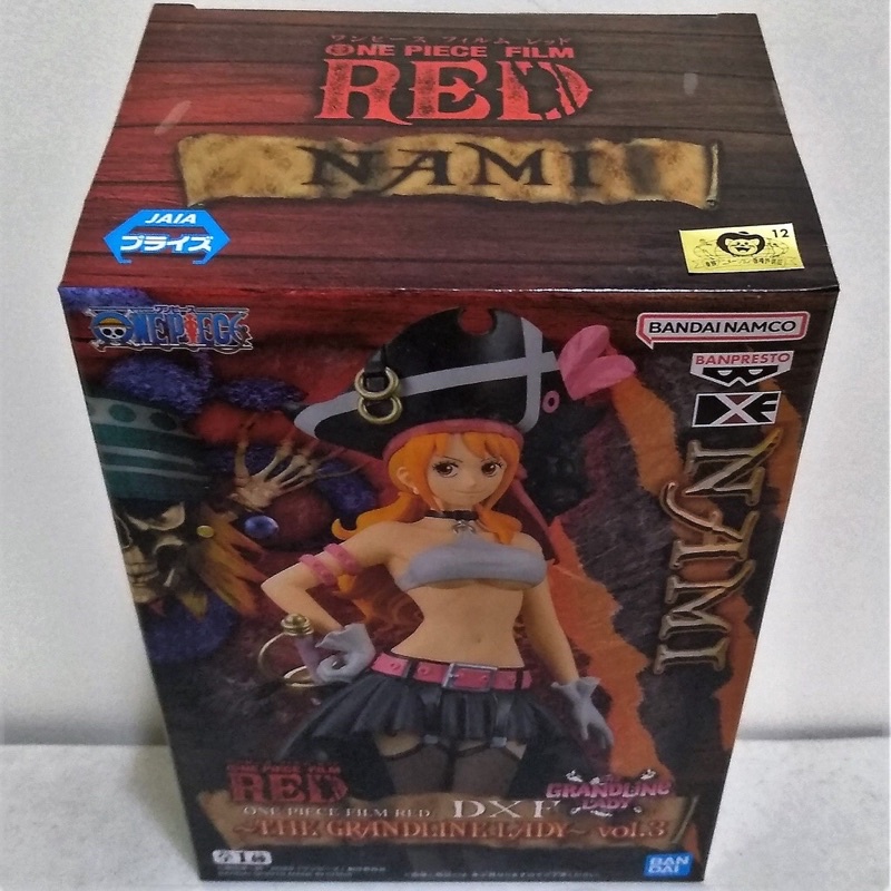 [正版景品] 現貨 日版金證 海賊王 RED DXF LADY Vol.3 娜美 劇場版