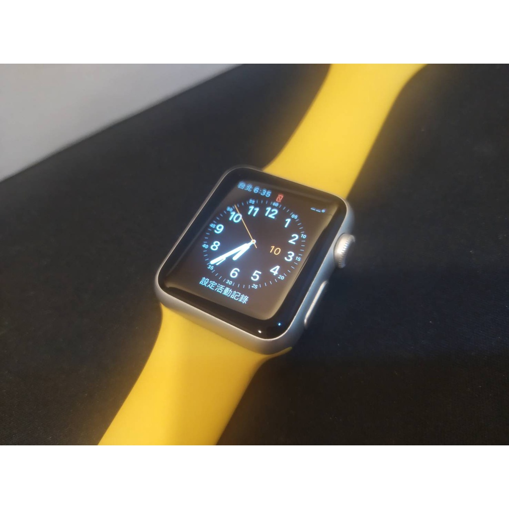 [ Go GO買 ] Apple Watch 黃色 A1553/ 零件機
