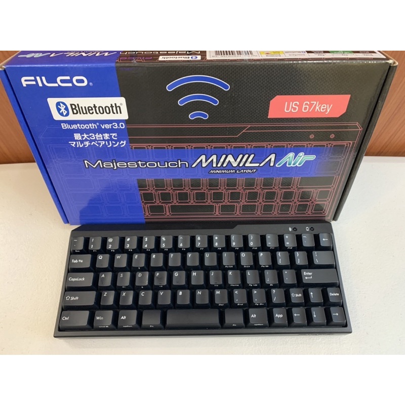 Filco Majestouch MINILA Air (黑軸） 無線藍芽機械式鍵盤