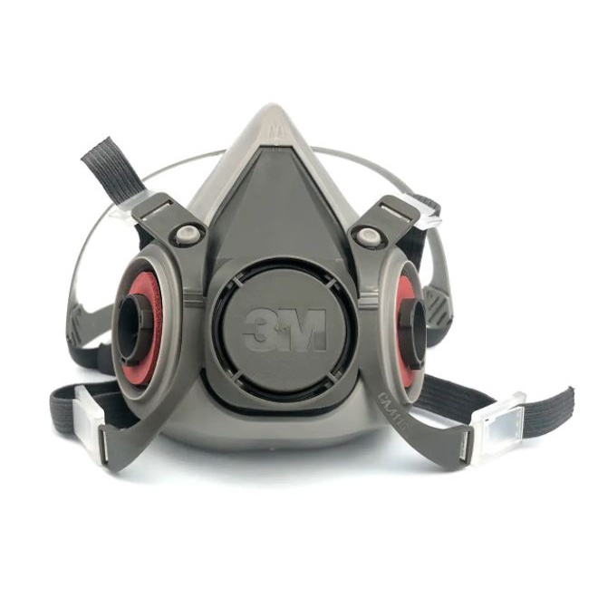 【國潤發科技】3M半面雙罐式防毒面具 3M-6200 防毒面罩 呼吸防護