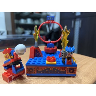 二手【馬戲團】Hasbro 孩之寶 KRE-O積木 城市小鎮 音動積木主題組