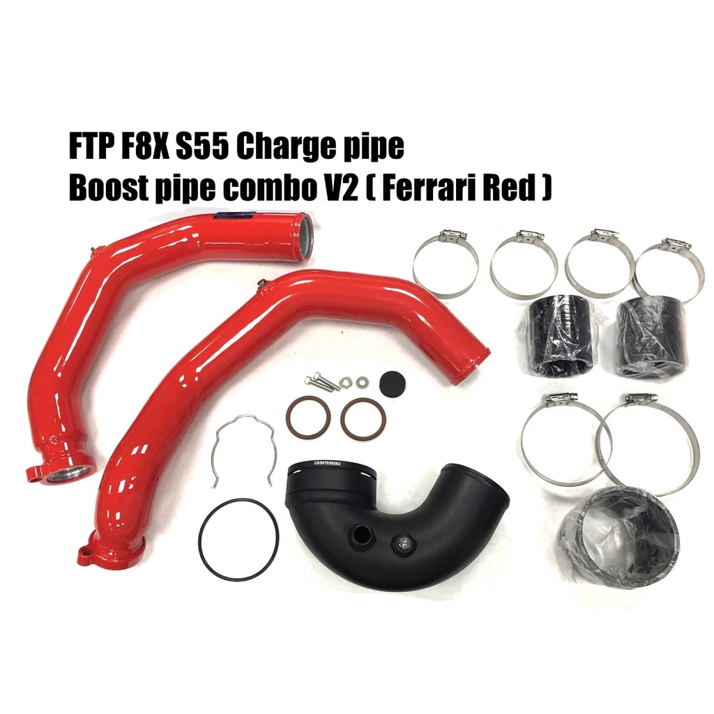 台中～小豪車庫 FTP BMW F80 M3 F82 M4 S55 Charge pipe+Boost 進氣+渦輪管