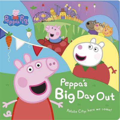 Peppa Pig: Peppa's Big Day Out (硬頁書)/Ladybird【禮筑外文書店】
