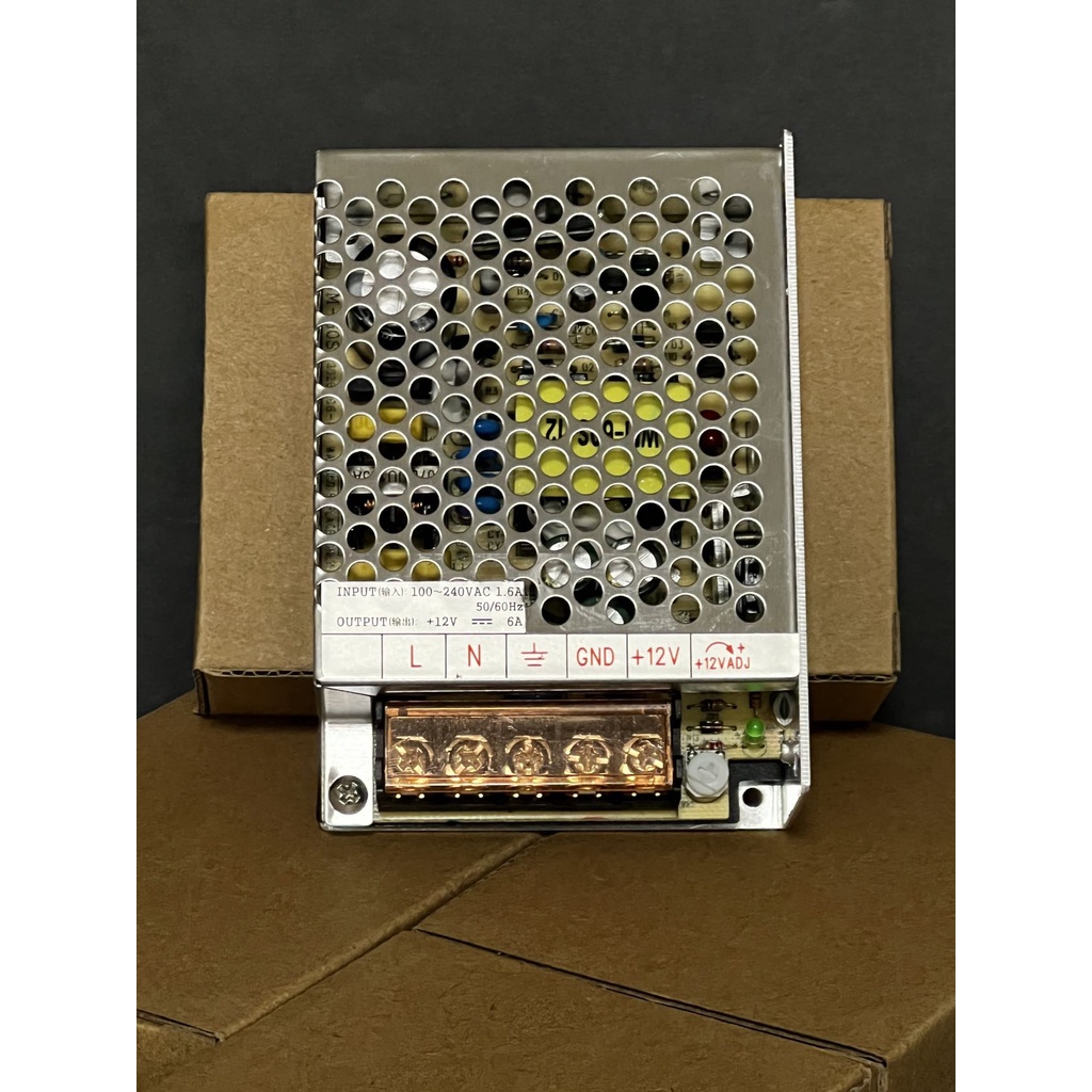 娃娃機台/遊藝場大型機台用/工業用  12V電源供應器  規格 12V6A.飛絡力機台用燈管 PLAYGAME888賣場