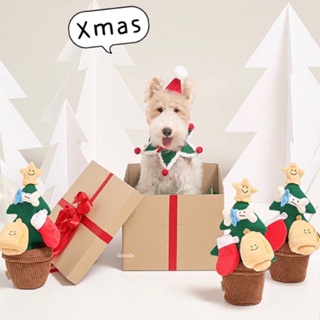 GoGoDy 現貨 韓國🇰🇷 PP階段難度多樣玩法趣味聖誕樹 嗅聞寵物玩具