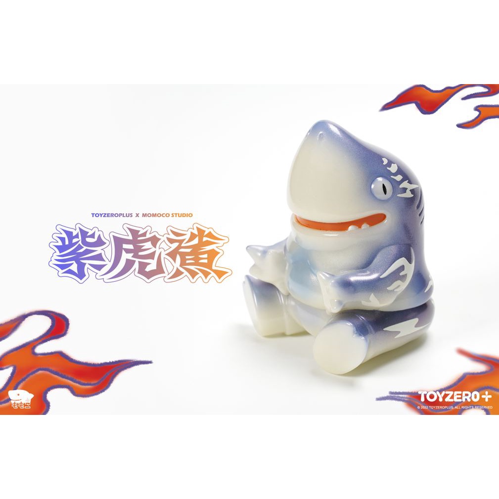 TTF 玩具展Momoco Studio 毛毛二地獄鯊大帝一期色設計師玩具公仔