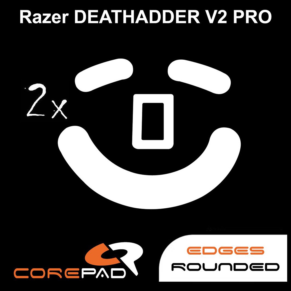 Corepad雷蛇DeathAdder V2 Pro HyperSpeed專用鼠貼PRO煉獄奎蛇DA RAZER硬派精璽