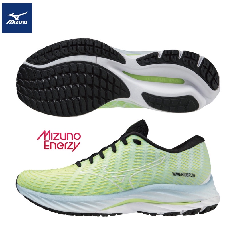 MIZUNO 美津濃WAVE RIDER 26 SSW 男慢跑鞋（J1GC227505）