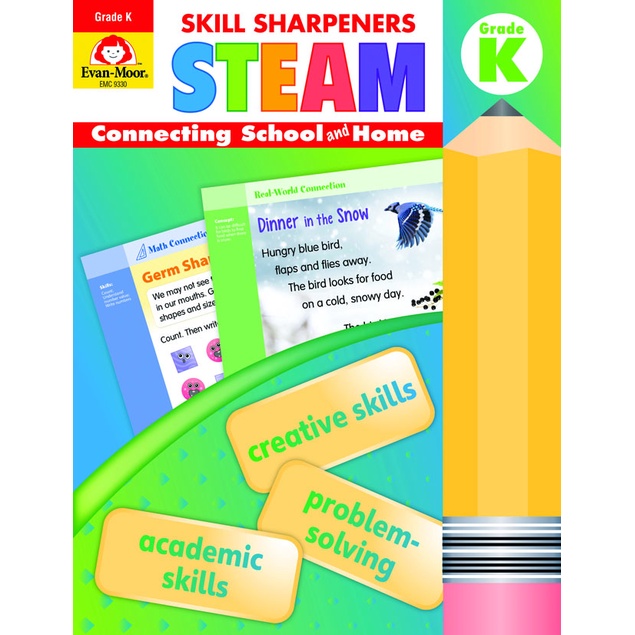 Skill Sharpeners STEAM, Grade K/Evan Moor【禮筑外文書店】