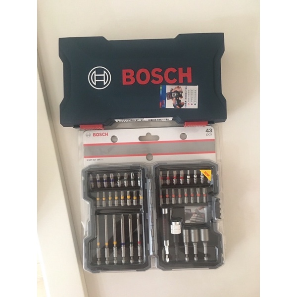 BOSCH電鑽 GO2二代3.6V電動起子+43pcs工具組2 607 017 164-879