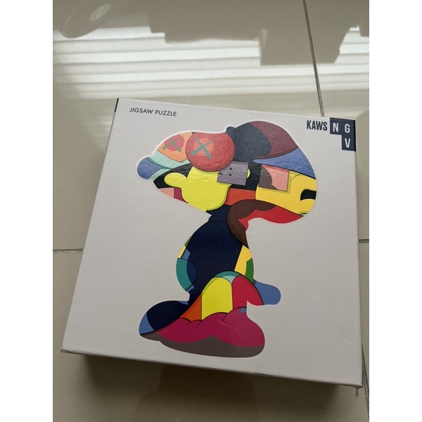 全新未拆Kaws 史努比站立拼圖 1000片