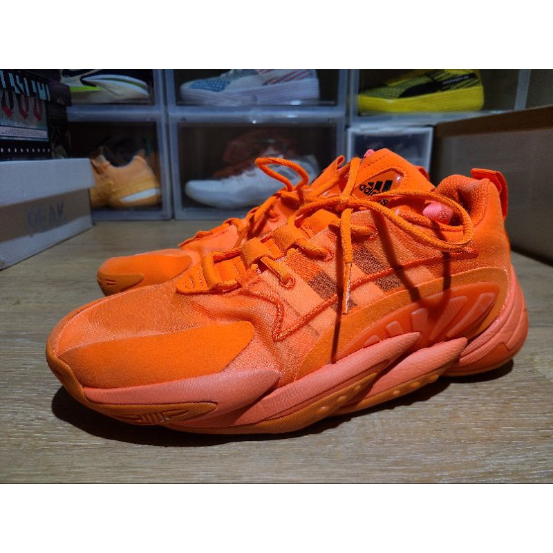 Adidas Crazy BYW X 2.0 橘紅 Boost 籃球鞋 EE6010
