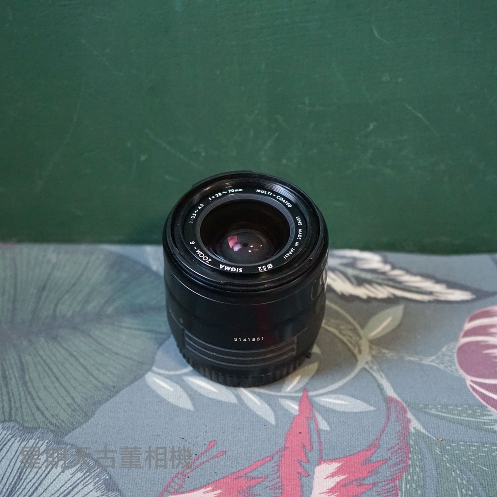 【星期天古董相機】SIGMA 28-70mm F3.5-4.5