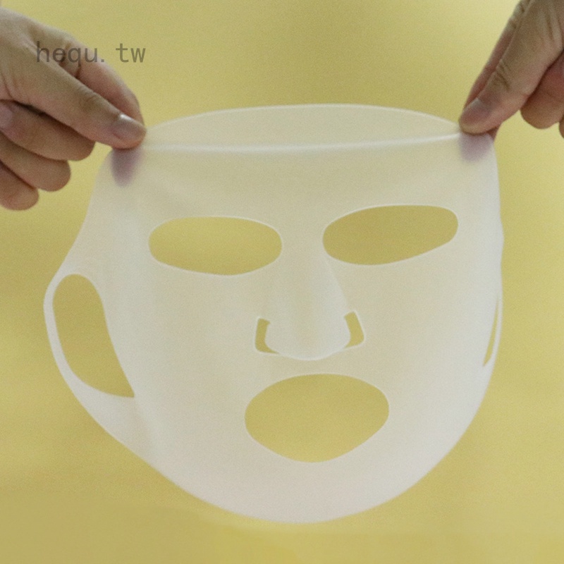 抖音矽膠面膜輔助器女 臉部美容保溼防蒸發加厚3D面膜罩