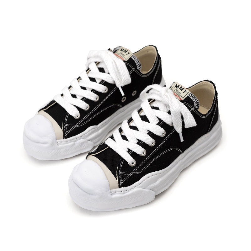 MIHARA HANK OG Sole Canvas Sneaker A05FW702 黑色 MMY 溶解鞋