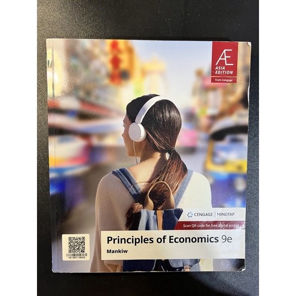 經濟學原文書 經濟學原理 PRINCIPLES OF ECONOMICS 9/E 9e 9版 9 MANKIW