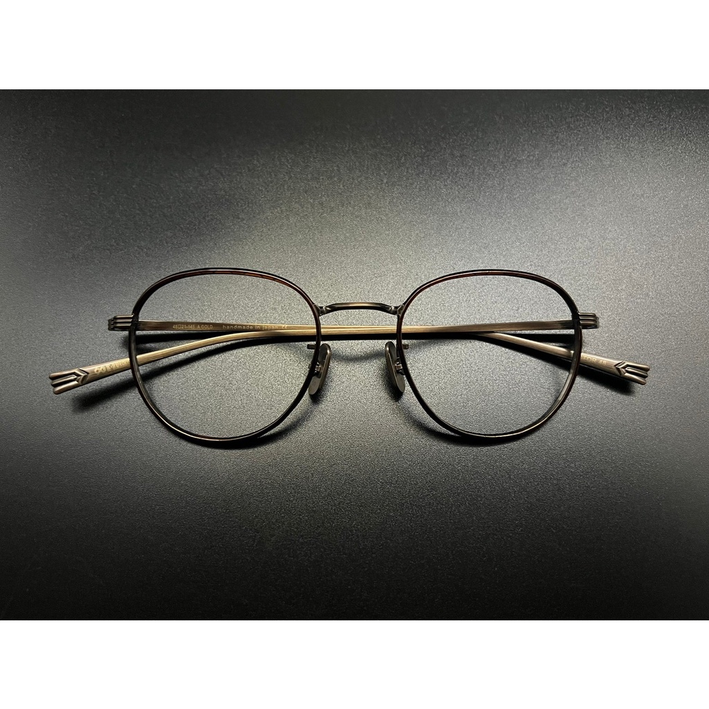 英國老字號✨[檸檬眼鏡]Oliver Goldsmith ACTOR 48 A GOLD 純鈦光學眼鏡