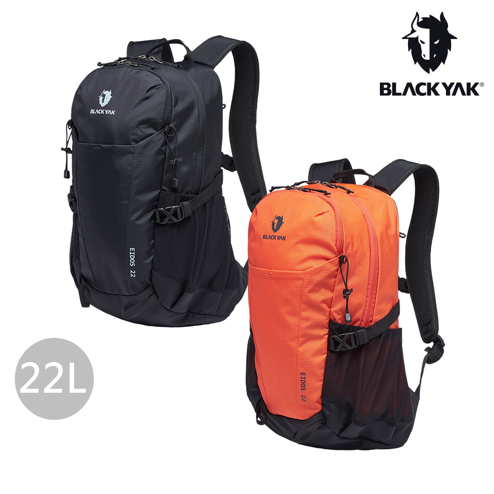 【BLACKYAK】EIDOS 22L登山背包 (橘紅色/黑色)-四季 登山包 後背包 單攻包│BYBB2NBF04