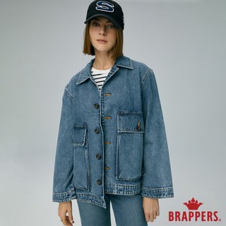 BRAPPERS 女款 全棉牛仔外套-雪花藍