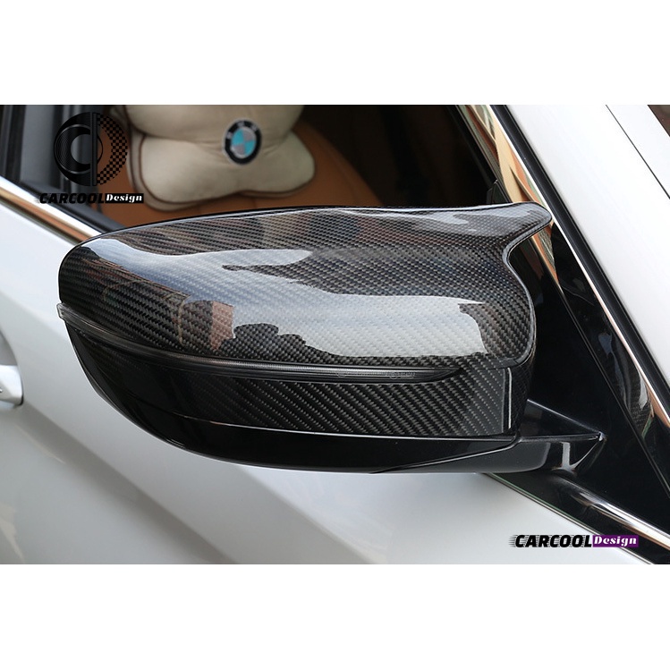 【台灣現貨】BMW寶馬新3系G20/28/38 G11/14/16 升級高品質碳纖維替換後視鏡殼牛角原車