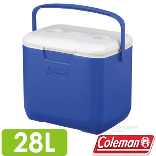 【Coleman】EXCURSION 高效能行動冰箱.保冷保冰箱.冰筒.冰桶.置物箱.保鮮桶 海洋藍 CM-27861