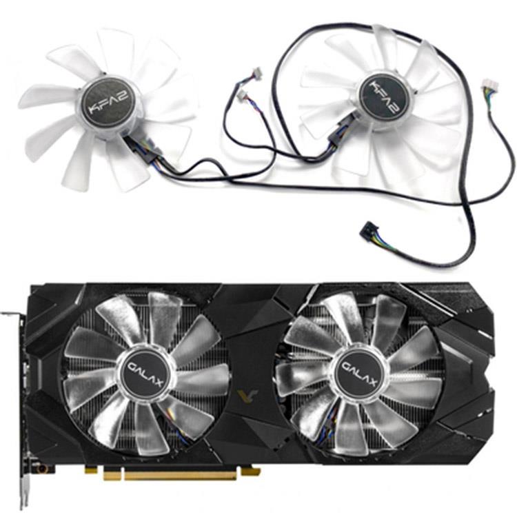 【現貨】顯卡散熱風扇散熱風扇配件適用於 Galax RTX2060S 2070 2070S 2080 2080S EX