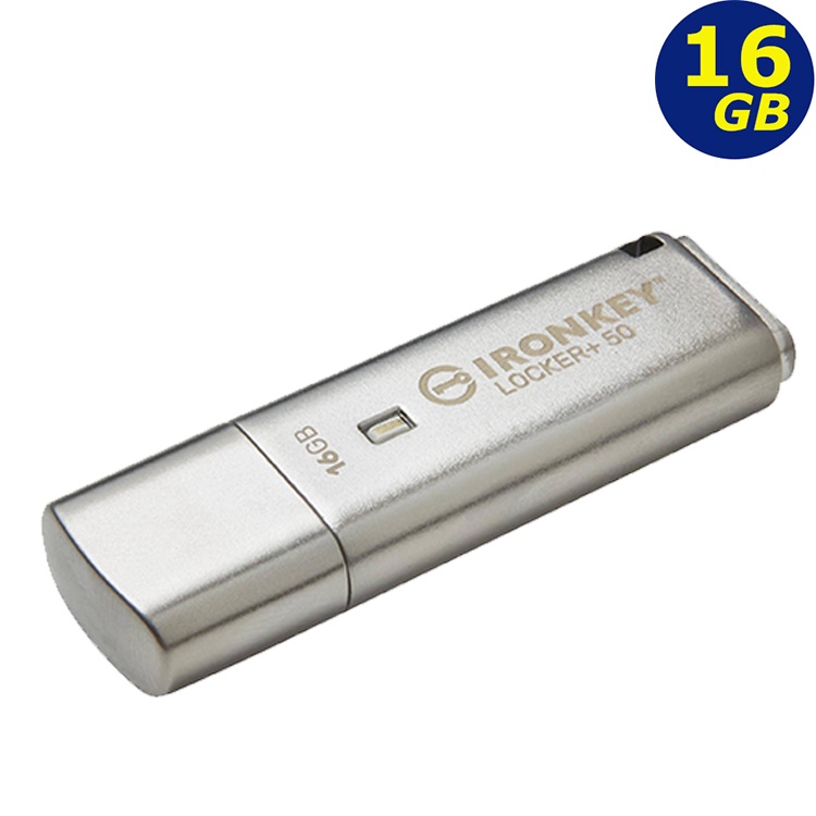 Kingston 16G 16GB【IKLP50/16GB】 IronKey Locker+ 50 金士頓 加密隨身碟