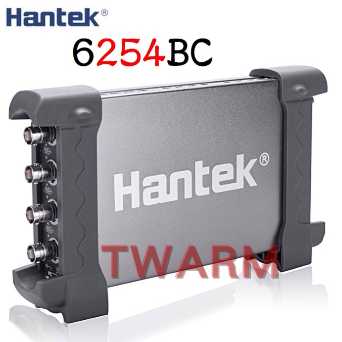 Hantek 6254BC 四通道 USB虛擬示波器 250MHz