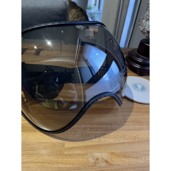 PENGUIN 泡泡鏡 風鏡 電鍍淺灰 PN-863 手工皮革包邊擋風鏡