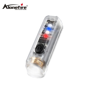 AloneFire S30 LED 迷你手電筒鑰匙扣燈便攜式燈戶外袖珍燈
