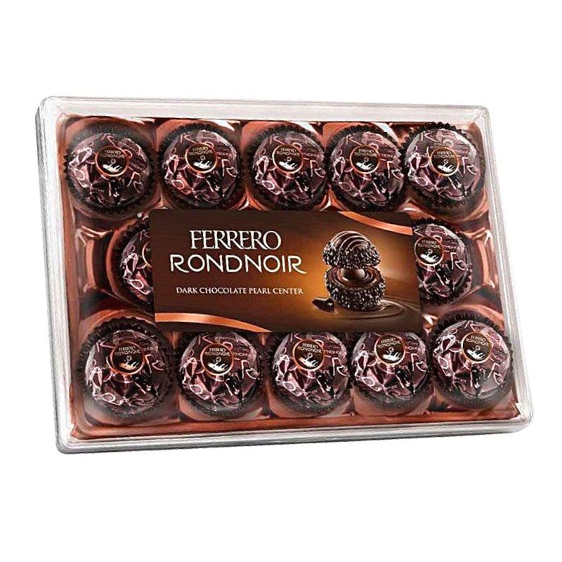 《現貨🔥 德國 冬季限定》朗莎 黑金莎禮盒 14粒 盒裝 限量版 朗莎黑巧克力