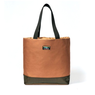 wbar☆日本L.L.Bean 咖啡色束口托特包 肩背包 手提包 單肩包 手提袋 束口購物袋 旅行袋