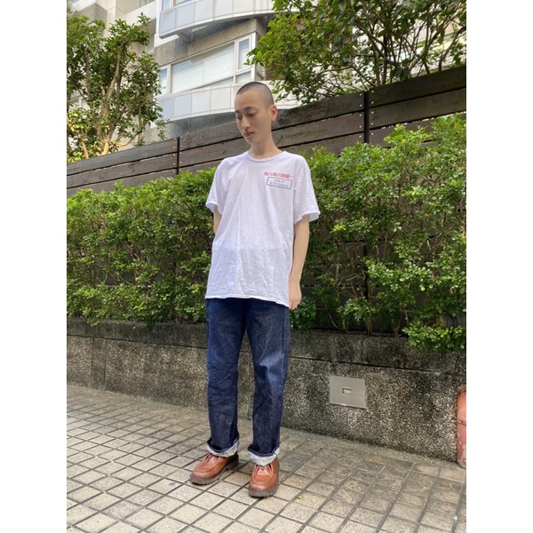 CANTON OVERALLS SELVEDGE DENIM PANT W31~32 日本製 丹寧褲 牛仔褲