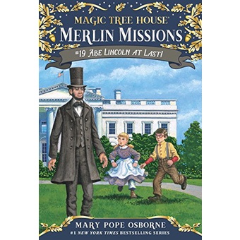 Merlin Mission #19: Abe Lincoln at Last! (平裝本)/Mary Pope Osborne Magic Tree House: Merlin Missions 【禮筑外文書店】