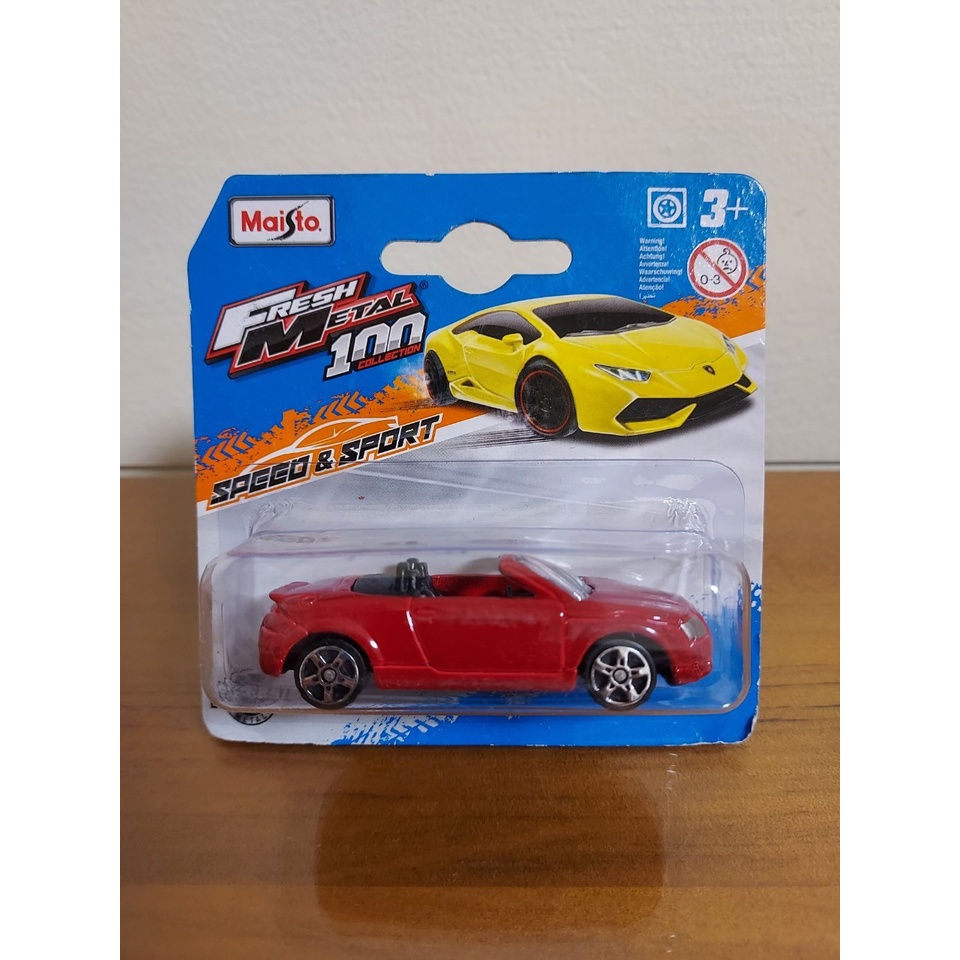 全新~1:64~奧迪 AUDI TT 紅色 合金滑行車