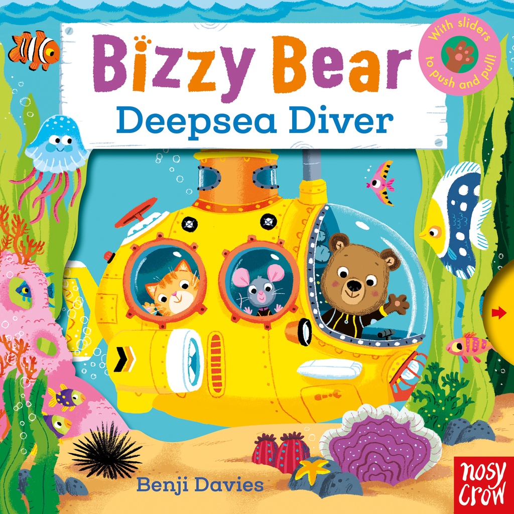 Bizzy Bear: Deepsea Diver (硬頁書)(英國版)*附音檔QRCode*/Benji Davies【禮筑外文書店】