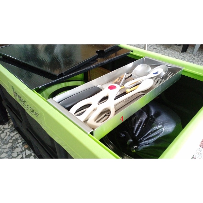 吉野山川~筷匙盒-好市多收納箱~不含好市多收納箱